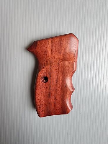 BMPL Hardwood Gun Grips Compatible Replacement for Bersa Thunder .380 Hardwood Wood Smooth Handmade in Saudi Arabia