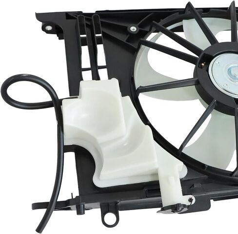SecosAutoparts Radiator Condenser Cooling Fan Assembly Compatible with Toyota Corolla 2014-2019# 16363-0T020 16361-0T041 in Saudi Arabia