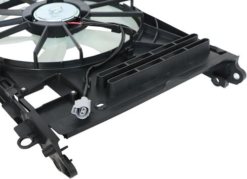SecosAutoparts Radiator Condenser Cooling Fan Assembly Compatible with Toyota Corolla 2014-2019# 16363-0T020 16361-0T041 in Saudi Arabia