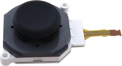 USonline911 وحدة التحكم التناظرية عصا التحكم Thumbstick وغطاء قبضة أسود بديل لنينتندو 2DS/3DS/3DS XL/3DS LL in Kuwait