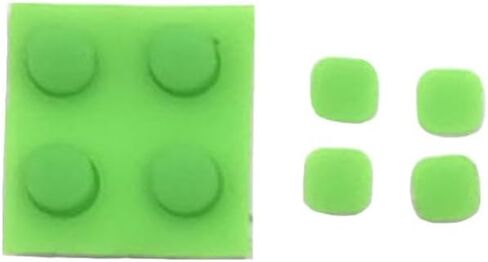 Replacement Front Back Screw Rubber Feet Cover for New 3DS XL Console Upper LCD Screen Screws Cover Rubber for New 3DS LL (Red) in Saudi Arabia