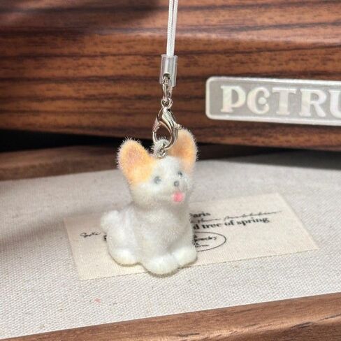Cute Phone Charms Cartoon Dog Cellphone Charms for Case Kawaii Car Keychain Charm Kit Charm for Phone Pendant Decor in Saudi Arabia