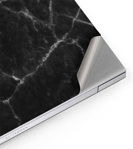 Skinit Laptop Decal Skin Compatible with HP Elitebook 840 G7 - Officially Licensed Skinit Originally Designed Black Marble Design in Saudi Arabia