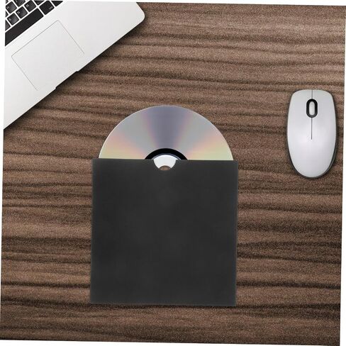 25pcs Kraft Paper CD Sleeves CD Storage Bag for DVDs CD/DVD Envelopes for Media Organization in Saudi Arabia
