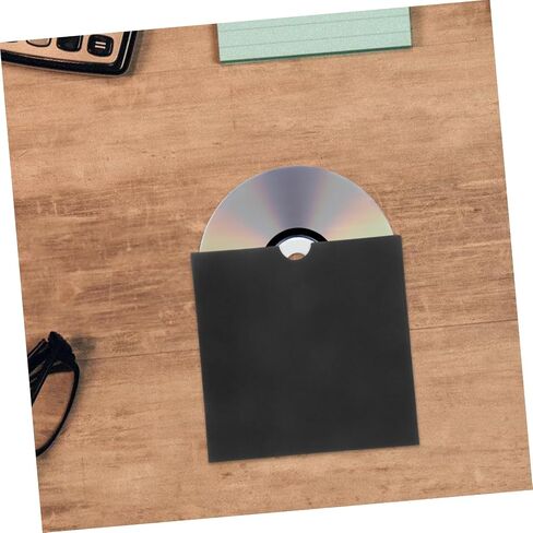 25pcs Kraft Paper CD Sleeves CD Storage Bag for DVDs CD/DVD Envelopes for Media Organization in Saudi Arabia