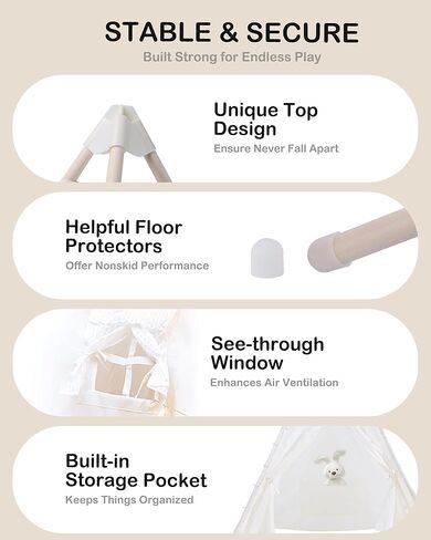 6 Pack Tent, Slumber Party Tents for Indoor Outdoor in Kuwait