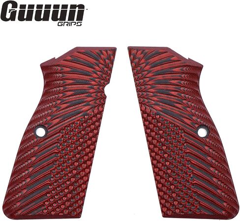 مقابض Guuun G10 لبراوننج هاي باور وتيساس ريجنت BR9، نسيج أجنحة النسر OPS in Kuwait