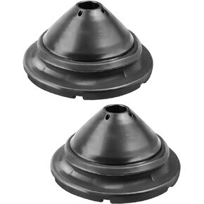 Rear Upper Suspension Coil Spring Insulator Fit for Honda Civic 2006 2007 2008 2009 2010 2011 Replace 52691SNAA01 Black Rear Spring Mounting Rubber Material 2Pcs