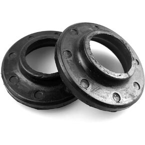 Yukauto Front Upper Coil Spring Insulators, Coil Spring Isolators Fit for 1984-2001 Cherokee XJ, 97-06 Wrangler TJ, 93-98 Grand Cherokee ZJ, 84-90 Wagoneer, 86-92 Comanche MJ (1 Pair)