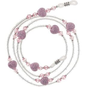 Reading Eyeglass Cord Holder Beaded Sun Glasses Chain Eyeglass Holder Strap Eyewear Retainer Lanyard Chain 75cm Long Nice and Fashion, Women's Eyeglass Chains, Sunglasses and Eyewear Accessories