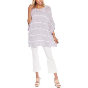 Mud Pie baby girls Pullover, Mud Pie Addy Stripe Pullover Lilac, Lilac, One Size US