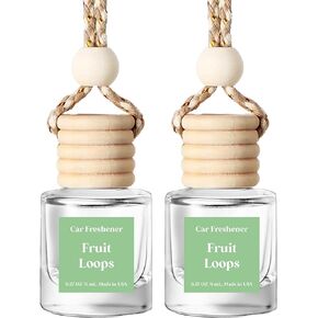 Car Air Freshener Hanging, Essential Oil Diffuser for Car, Car Air Freshener Cute, Long Lasting Air Freshener for Car, Car Fresheners for Women,Car Air Diffusers, Made in USA