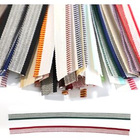 48Pcs Book Binding Headbands,24 Colors Cotton Book Headband,Cotton Book Decor Ribbon for Bookbinding(11.8 Inches Long,0.5 Inches Wide)