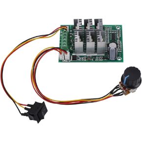 3-Phase Brushless Motor Controller Board DC 5V-36V CW CCW Three-Phase Reversible Motor Drive Regulator Switch 15A