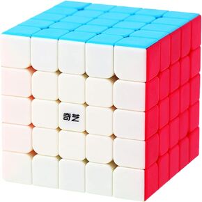 BestCube 5x5 Speed Cube Stickerless Puzzle Toys Gift (Qizheng Version)