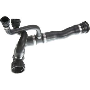 A-Premium Upper Radiator Coolant Hose Compatible with BMW E60 525i 2004-2005 L6 2.5L, E60 530i 2004-2005 L6 3.0L, Gas Sedan, Automatic Transmission, Replace# 17127519255