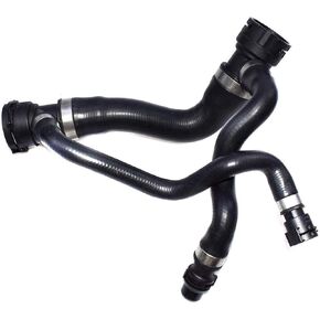 Part Radiator Cooling Upper Hose 17127546064 only for cars with Automatic Transmission, Upper Radiator Hose to Thermostat Housing for BMW E60 E61 525I 525Xi 528I 530I