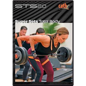 Cathe Friedrich STS 2.0 Super Sets Total Body Workout DVD For Women and Men - Use This Strength Training DVD To Tone and Sculpt Your Lower Body and Upper Body Muscles