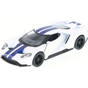KiNSMART 2017 Ford GT, White 5391DF - 1/38 Scale Diecast Model Toy Car