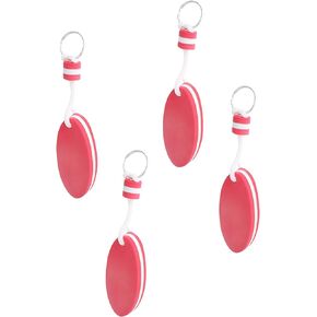 GWYAN 4 PCS Floating Keychain Floating Key Ring for Fishing Sailing, Kayaking, Swimming