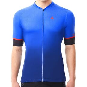 Hikenture Cycling Jersey for Men, Quick Dry Short Sleeve Bike Shirts with 3 Rear Pockets