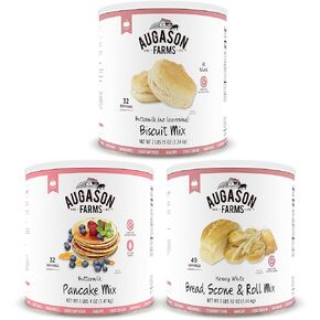Augason Farms Bakery Food Storage Kit No. 10 Can 3-Pack