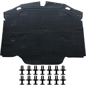 QHQSQC Hood Insulation Pad Heat Shield Sound Deadening Hood Heat Liner for Benz SL320 SL500 R129 SL600 1296802025 A1296802025