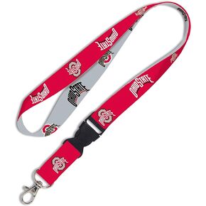 Wincraft - Ohio State Buckeyes Lanyard with Detachable Chip for unisex-adult