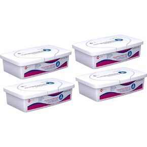 Personal Cleansing Adult Washcloth, 9 x 13 in., Case 4 tubs of 64