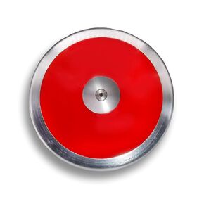 RT Red Zephyr Discus 1.6k Beginner high School Boy's 1.6 kg Track & Field Discus. 1.6kg Track Discus. Easy to Throw. Builds Confidence