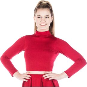 Danzcue Womens' Cheerleading Basic Bodyliner Top Sportswear Body Suits
