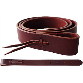 CHALLENGER Amish USA Horse Western Saddle Latigo Off Billet Tie Strap Set Pair Burgundy 404RT03 in Saudi Arabia