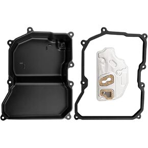WEDOAUTO Automatic Transmission Oil Pan with Gasket & Filter Kit Fit For Volkswagen Beetle 06-14, CC 2009-2011, Golf 2010-2014, Jetta 2005-2014, Passat 2006-2014, Rabbit 2006-2009 Replace# 09G321361A