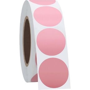1 inch Circle Stickers Dot Label Color Coding Labels Adhesive Round Label 1000 Dot Stickers, White Color