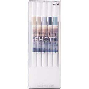 Uni EMOTT 5 Colors Set No.9, Nuance Color (PEMSY5C.NO9)