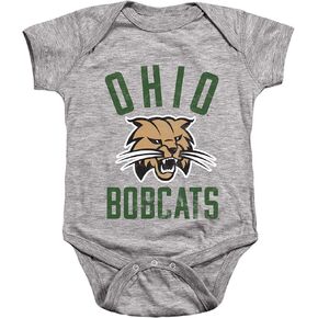 Ohio University Official Bobcats Logo Unisex Infant Snap Suit for Baby