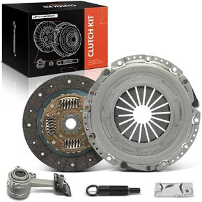 A-Premium Transmission Clutch Kit with Slave Cylinder Set Compatible with Ford Focus 2000-2004, Contour 1995-2000 & Mercury Cougar 1999-2002, Mystique 1995-2000, 2.0L, Replace# K40702-01