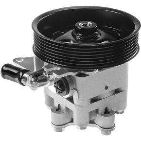 YHTAUTO Power Steering Pump with Pulley Replacement for Nissan Altima 2007-2012 3.5L, Maxima Murano 2009-2014 3.5L, Replace 49110-ZX02A 49110-ZX70A, Power Assist Pump