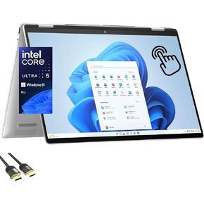 HP Envy 2-in-1 Laptop, 16" WUXGA IPS Wide Ultra Touchscreen Display, Intel Core Ultra 5 125U (Up to 4.3GHz), 16GB DDR5, 2TB PCIe SSD, TB 4, WiFi 6E, Bluetooth, Webcam, PDG HDMI Cable, Win 11 Pro
