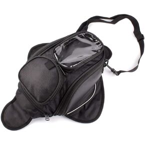 Remaiw moto Motorcycle Gas Oil Fuel Tank Bag Waterproof Backpack & Magnetic Motorcycle Tank Bag for Yamaha Suzuki Kawasaki