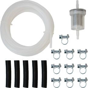 AUPARTIK 5M Fuel Tank Hose Clip Inline Filter Kit Fit for Webasto Eberspacher Diesel Heater fuel line replace 1320399A 35320A