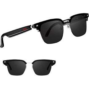 Smart Audio Glasses (3rd Gen), TWS Open Ear Speakers with Bluetooth 5.0 Connectivity for Gaming Meeting