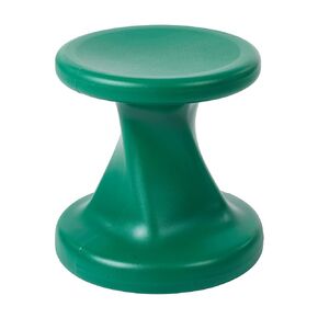 ECR4Kids Twist Wobble Stool, 14in Seat Height, Active Seating, Light Grey