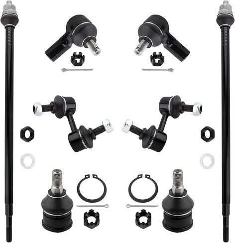 YMAUGP 8pc Kit Front Ball Joint Tie Rod End Sway Bar Link for Honda Element 2003 2004 2004 2005 2006 2007 2008 2009 2010 2011 K500004 K90454 K90455 ES80995 EV800242 in Saudi Arabia