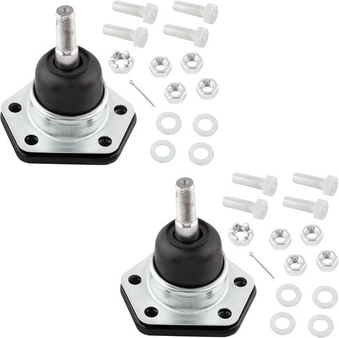 YMAUGP 4pc Front Upper Lower Ball joints K6117T K6136 for Chevy Blazer, C10 Pickup Suburban, G10 Van, G10 G20 Van, K5 Blazer, P10 Van, R10; Ball Joints for GMC K6136 K6117 in Saudi Arabia