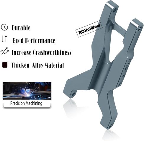 RC Aluminum Suspension Arms Upgrades Part for 1/10 Rustler 2WD/2WD VXL,Stampede 2WD/2WD VXL,Alloy Front Rear 4PCS Suspension A Arms,Replace #3631#3655X,Navy Blue in Kuwait