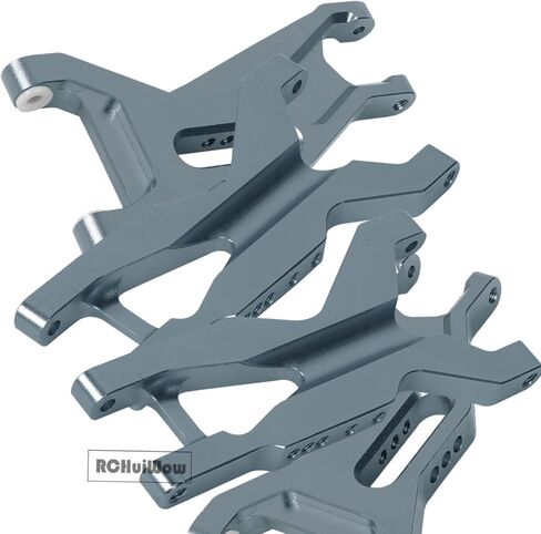 RC Aluminum Suspension Arms Upgrades Part for 1/10 Rustler 2WD/2WD VXL,Stampede 2WD/2WD VXL,Alloy Front Rear 4PCS Suspension A Arms,Replace #3631#3655X,Navy Blue in Kuwait