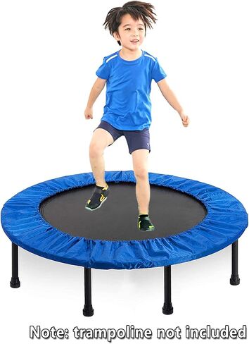 Small Trampoline Spring Cover 38 Inch Replacement Safety Pad for Mini Trampoline 3 Layer Protect Tear-Resistant Oxford Cloth Easy to Install Replacement for Home, Gym - Multiple Colour in Saudi Arabia