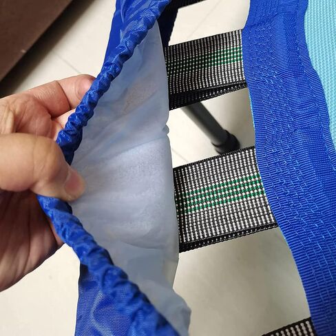 Small Trampoline Spring Cover 38 Inch Replacement Safety Pad for Mini Trampoline 3 Layer Protect Tear-Resistant Oxford Cloth Easy to Install Replacement for Home, Gym - Multiple Colour in Saudi Arabia