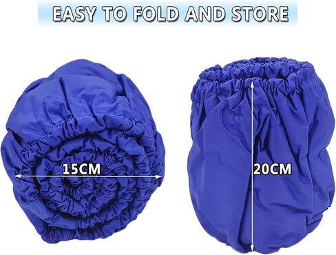 Small Trampoline Spring Cover 38 Inch Replacement Safety Pad for Mini Trampoline 3 Layer Protect Tear-Resistant Oxford Cloth Easy to Install Replacement for Home, Gym - Multiple Colour in Saudi Arabia